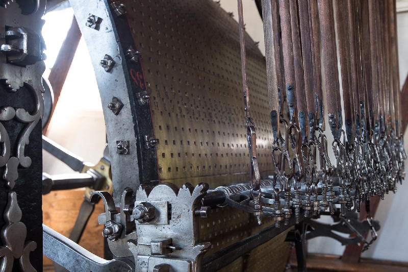 Mechanisches Werk des Glockenspiels