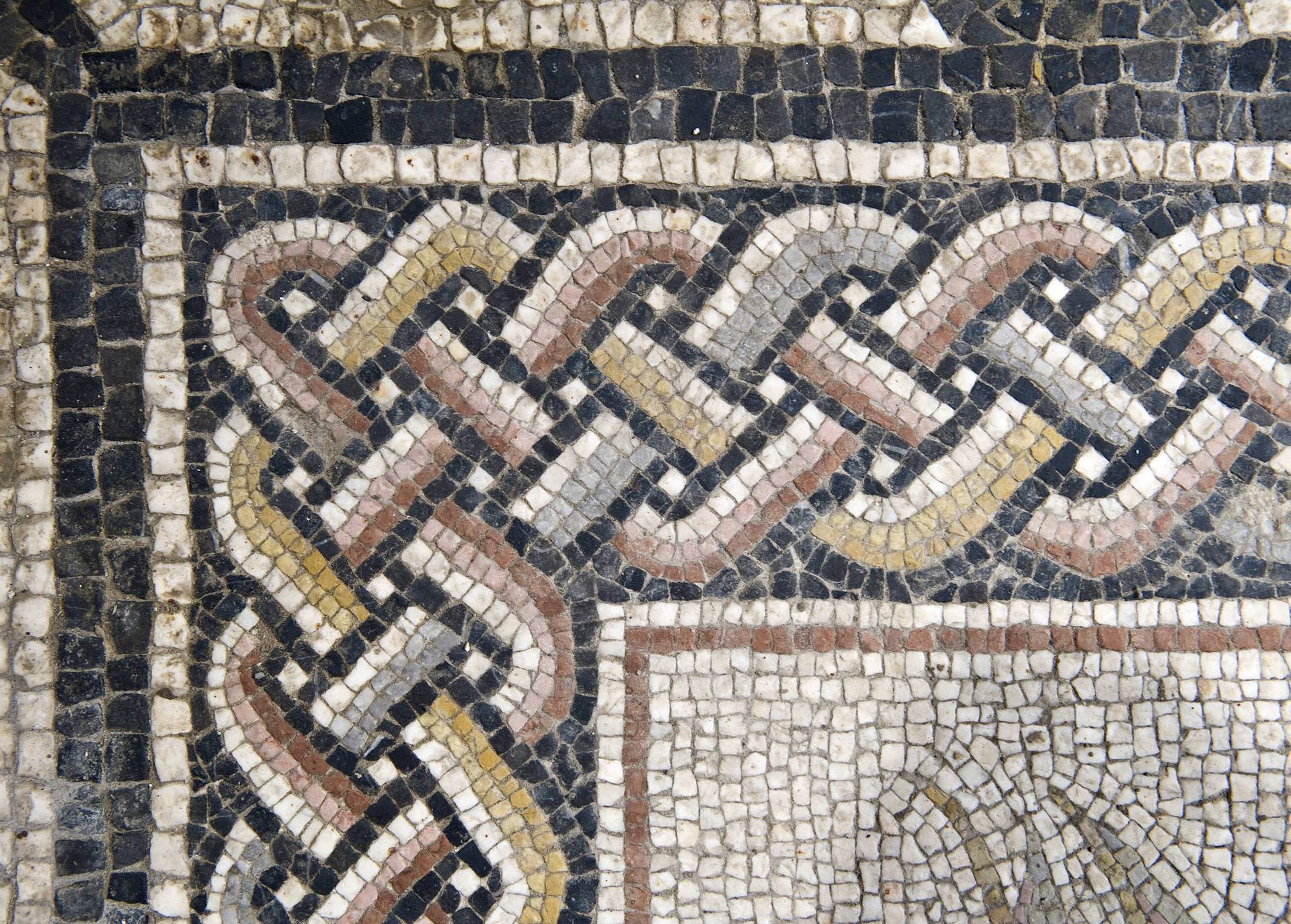 Mosaikausschnitte aus dem Domgrabungsmuseum